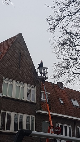  stormschade dak Amsterdam